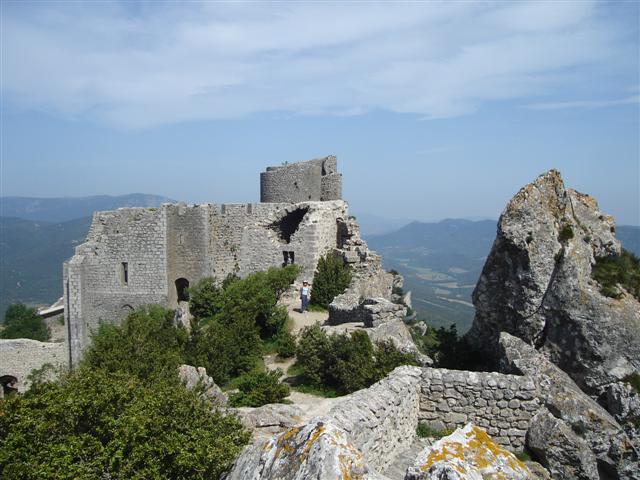 Peyrepertuse Lower Castle